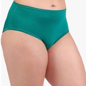 Woolly High waisted everyday bikini BRIEF, Merino Wool, Emerald Size XS, NWT
